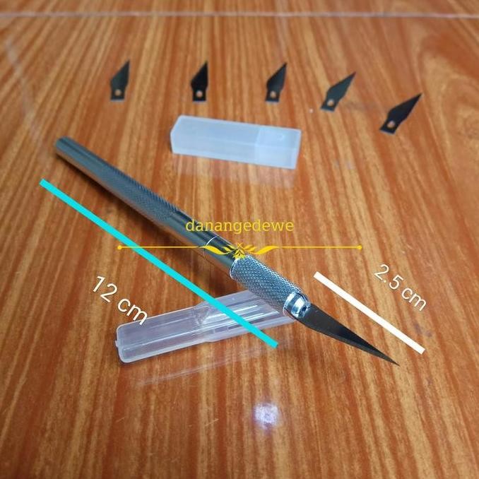 

Pisau Sayat Bonsai Kelapa 1 Set Isi 6 Mata Pisau / Pisau Ukir Kayu