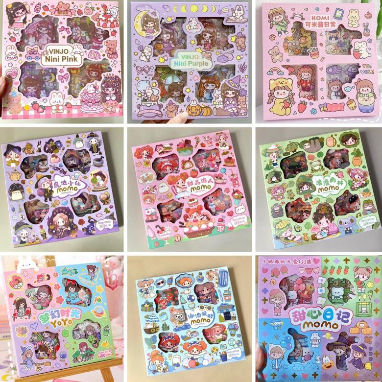 

Best Seller 100 Lembar Stiker Labubu Sticker Viral Lucu Korea Diy Murah Grosir Best Seller