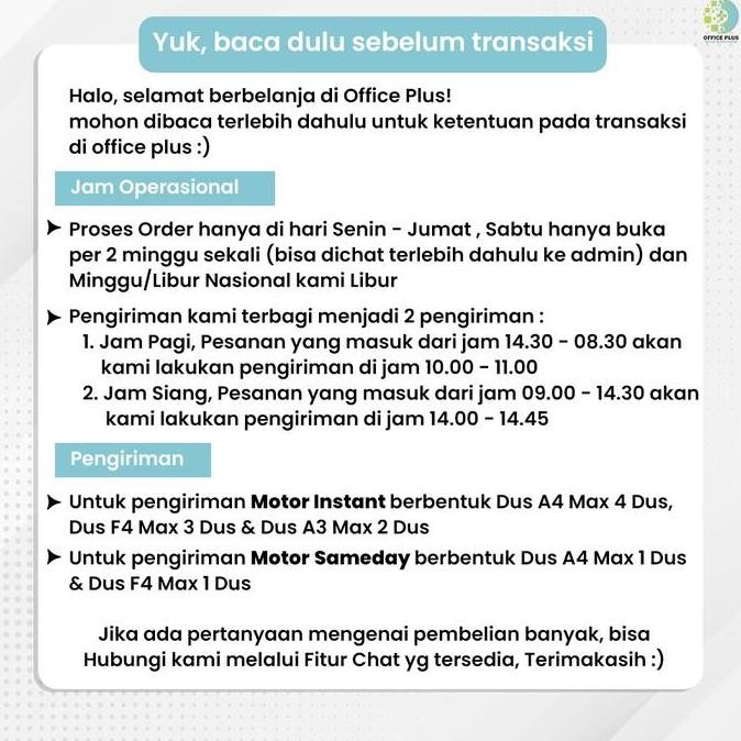 

Kertas Hvs Folio F4 75Gram/Kertas F4 Murah Ekon (1 Dus/5 Rim)