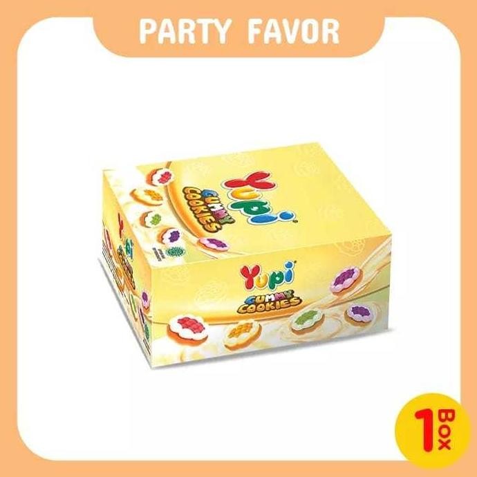 

Yupi Gummy Cookies | Isi 24 Pcs @ 6 Gr