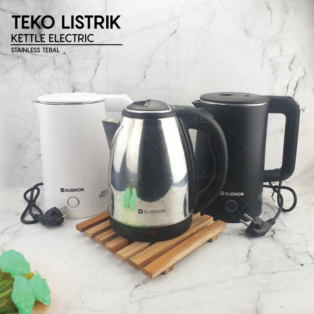 Teko termos listrik pemanas air kettle electric kapasitas 2L 2.3L DiM