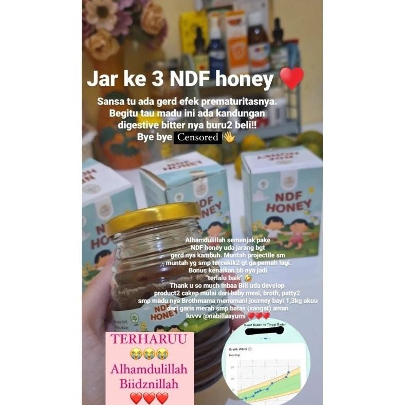 

Ndf Honey Broth Mama Madu Ndf Nutrisi Penh Berat Badan