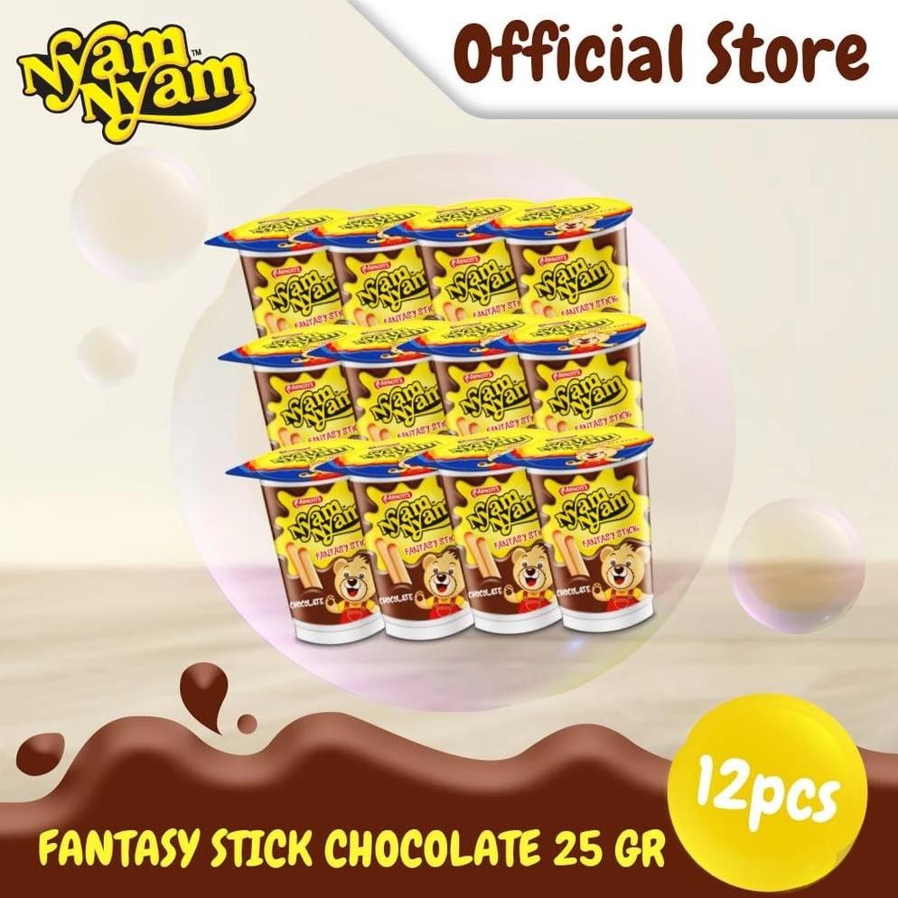 

Nyam Nyam Fantasy Stick | Isi 12 Cup @ 25 Gr | Arnotts