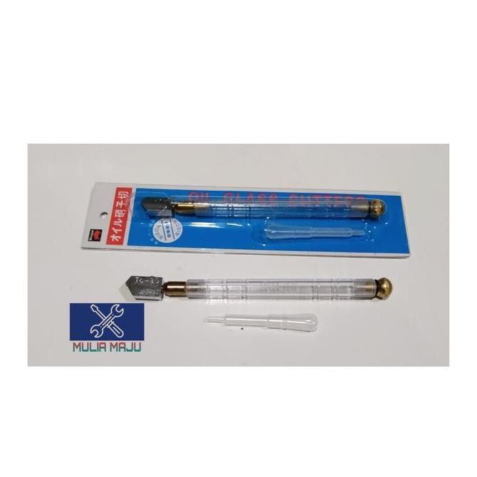 

Pisau Potong Kaca Bison Oil Glass Cutter /Pisau Potong Kaca
