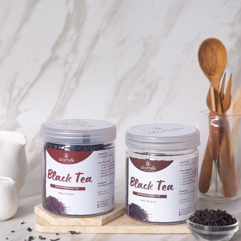 

Bla Tea Teh Organic Bunga Kering Hitam Dried Alami Organik 100Gr
