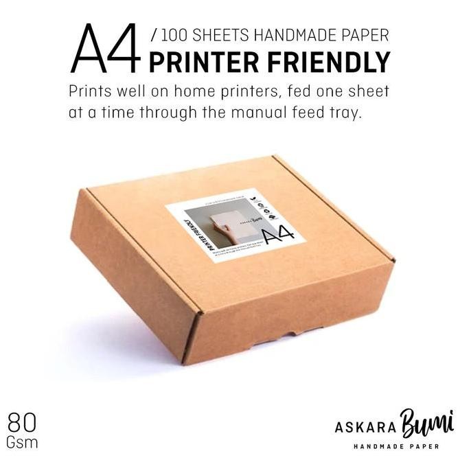 Kertas Daur Ulang Pengganti Hvs / Printer Friendly Pack / Eco Friendly