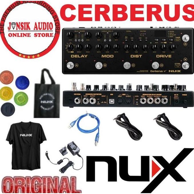 Nux Cerberus Nme3 Nme-3 Efek Gitar Nux Cerberus
