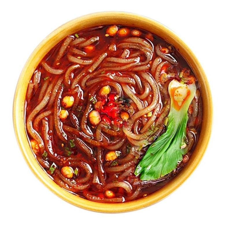 

Bihun Asem Pedas Suan La Fen Vegetarian Vegan