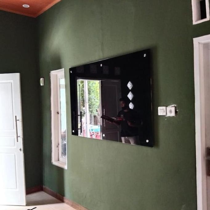

Glassboard Hitam 60X90 Cm Tempel Dinding New Stok