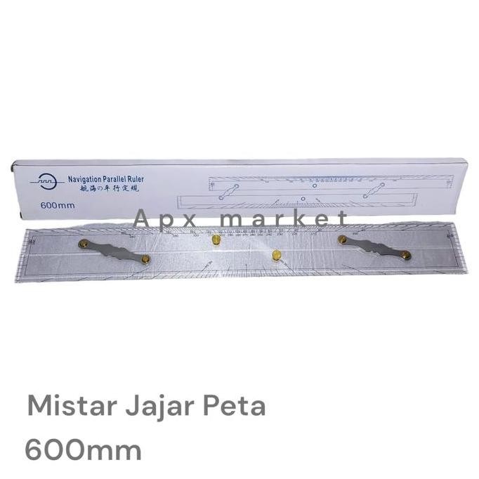 

Mistar Jajar Peta (Parallel Ruler) 600Mm New Stok
