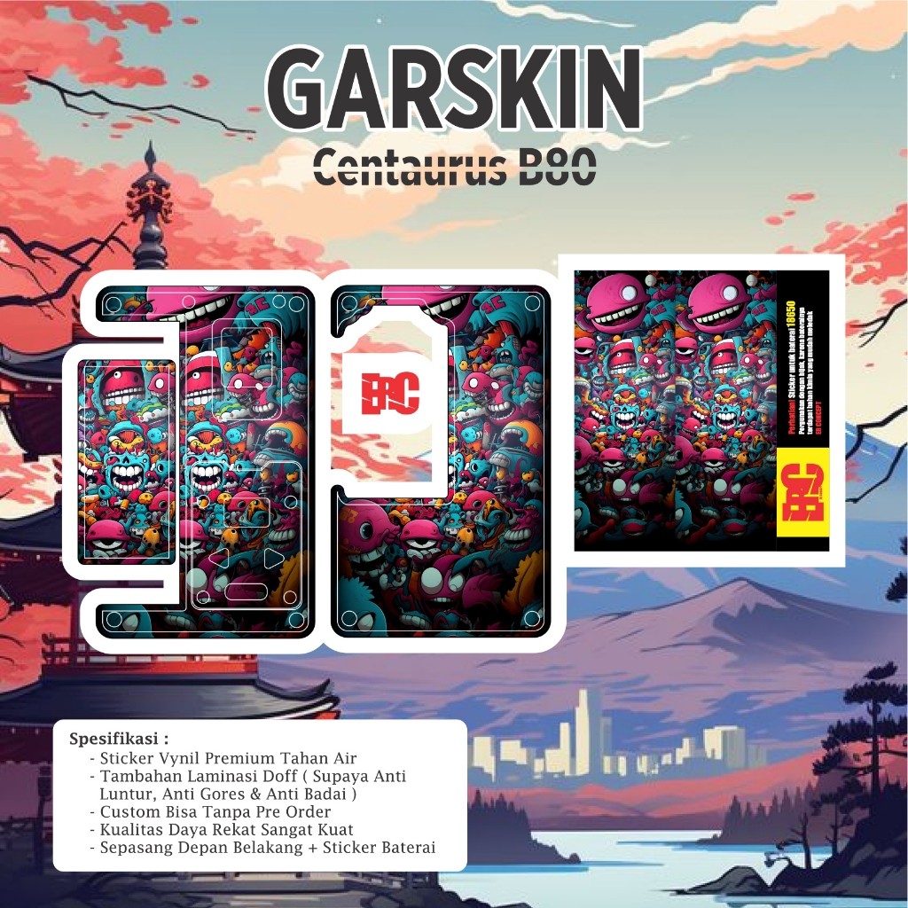 

Get2pcs E2r Creative Jual Sicentaurus B80 16 Garskin Casing Motif Dan Bisa Custom Bayar Ditempat