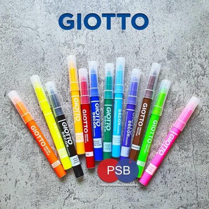 

Giotto Decor Textile / Spidol kain / Textile Marker