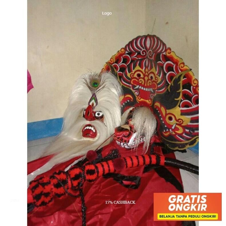 Barongan Devil Barongan Kayu Asli Barongan Anak Barongan Murah Barongan Thik Barongan Uk 14 Barongan
