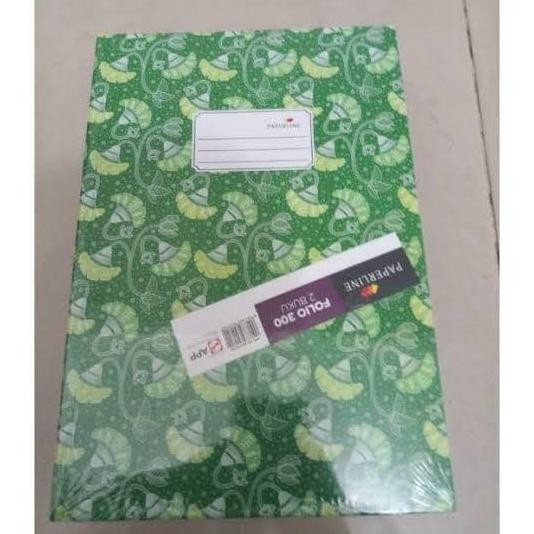 

Buku Folio 300 PAPERLINE/Hard Cover Folio PPL 300/Buku Akuntansi PPL WARNA COVER DIKIRIM ACAK Kertas Putih