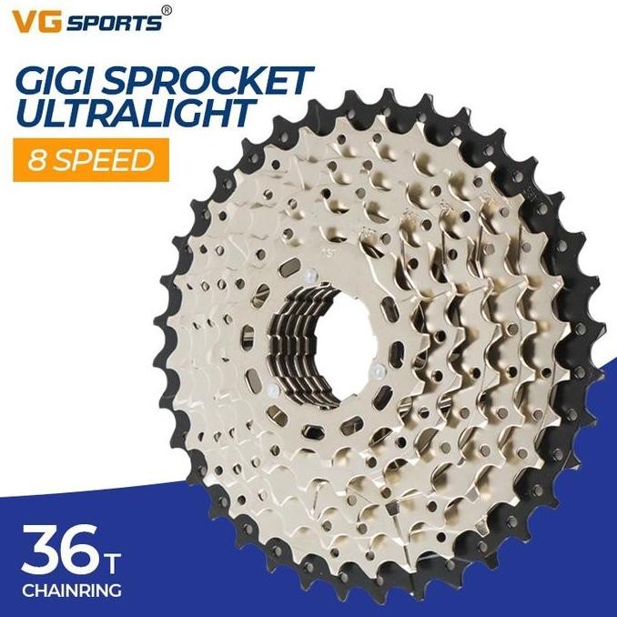 Gear Gigi Sprocket Sepeda MTB Gunung Sproket 8 9 Speed Bahan Alumunium murah