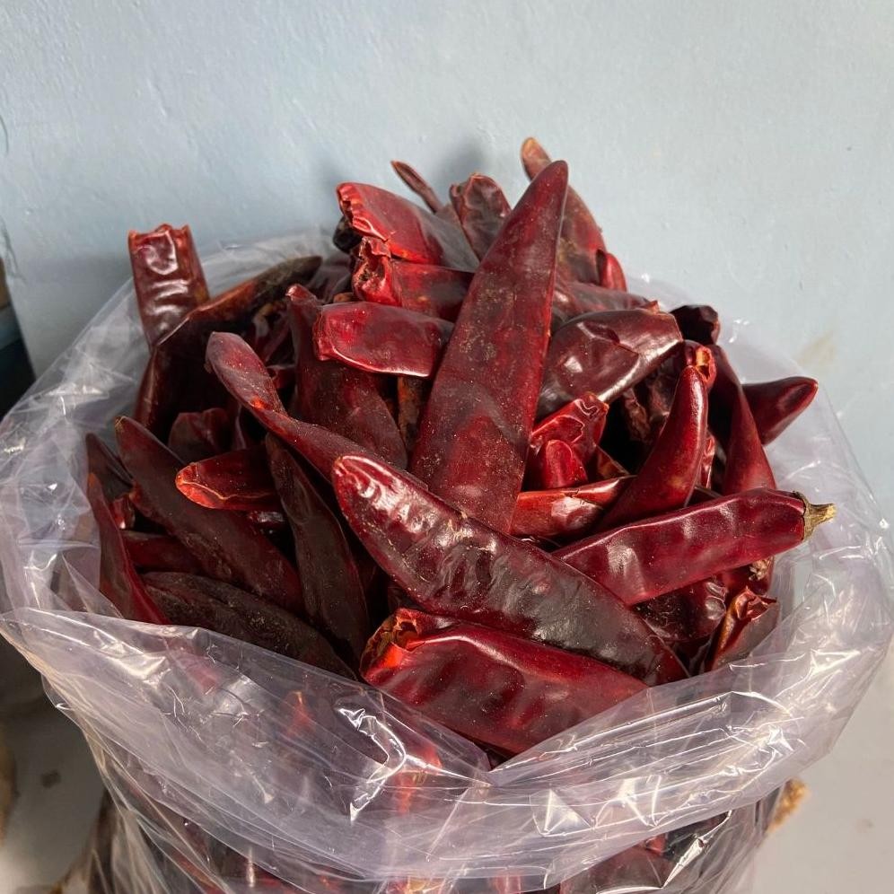 

Paket Cabe Merah Kering Besar Wonder Hot Tanpa Tangkai Tidak Pedas Bumbu Merah Kualitas Premium