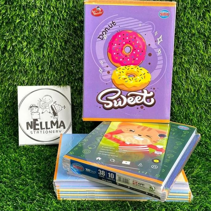 

Buku Tulis SIDU 38 Lembar isi 10 buku Buku catatan Kertas