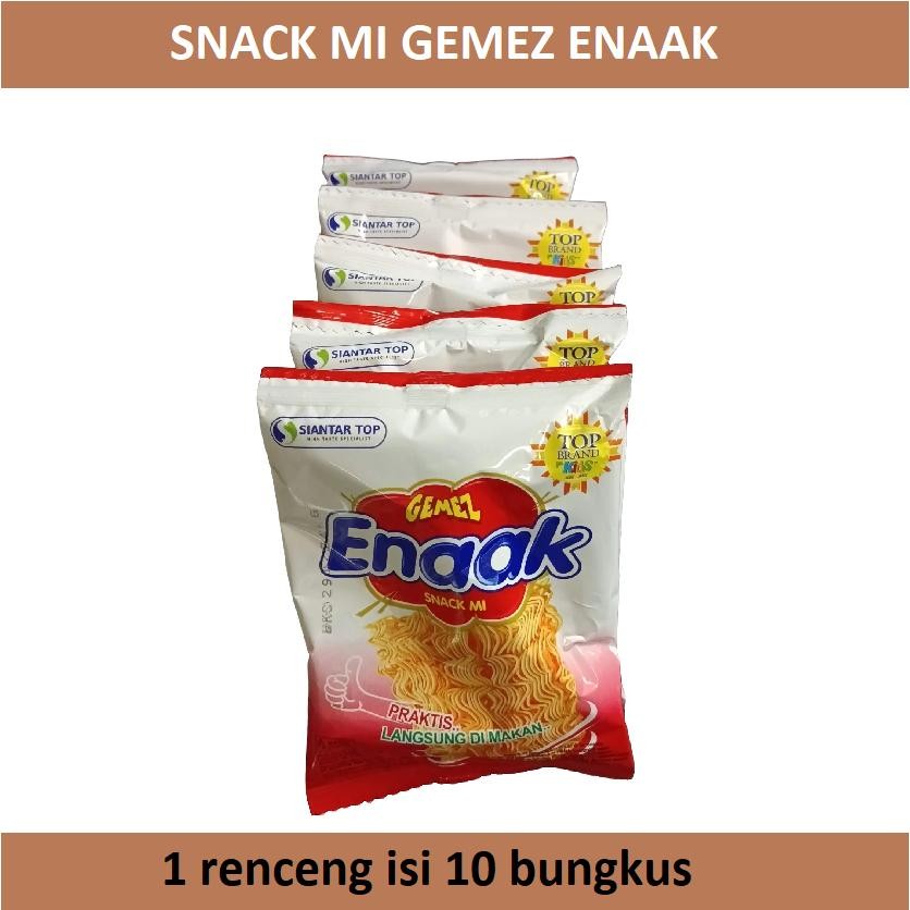 

Lm Mi Gemez Enaak | Snack Mie Enak | Renceng Isi 10 Bks