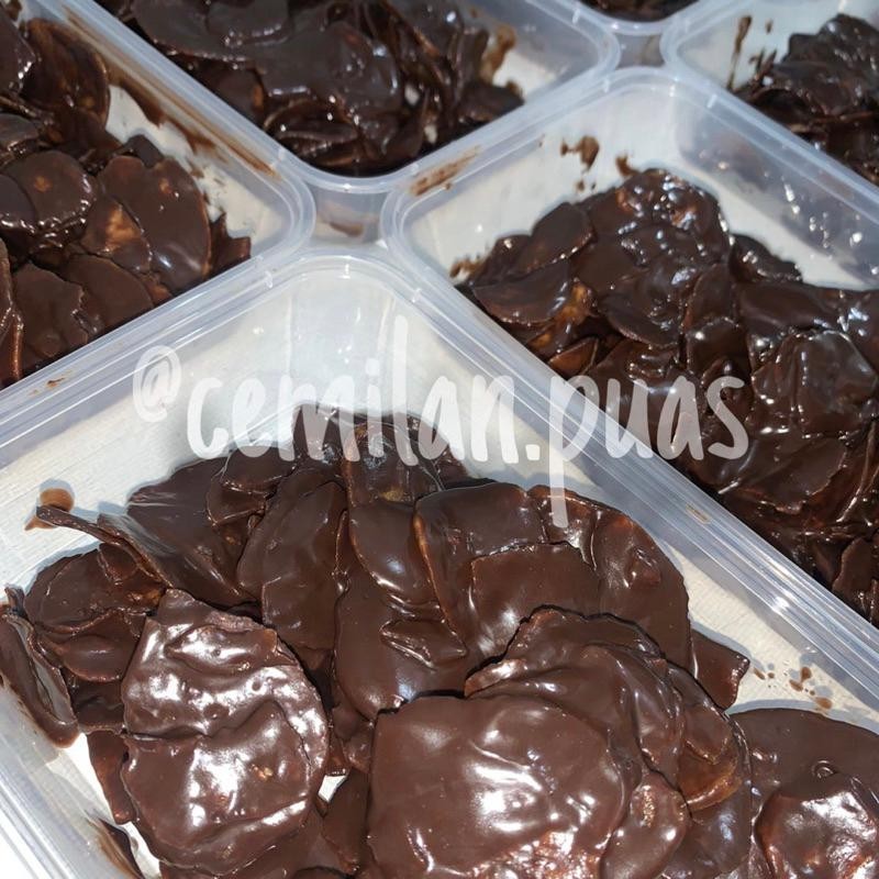 

Lm [Ready Medan] Keripik Pisang Coklat Lumer Matcha Greentea Banana Chocomelt Coklat Lumer Free Sumpit