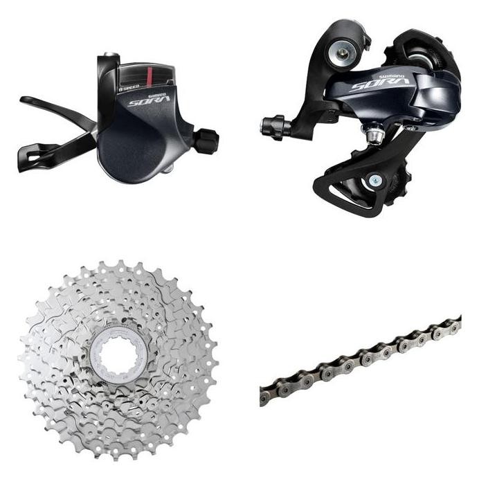 Paket Grupset Mini Groupset Shimano Sora 9 Speed murah