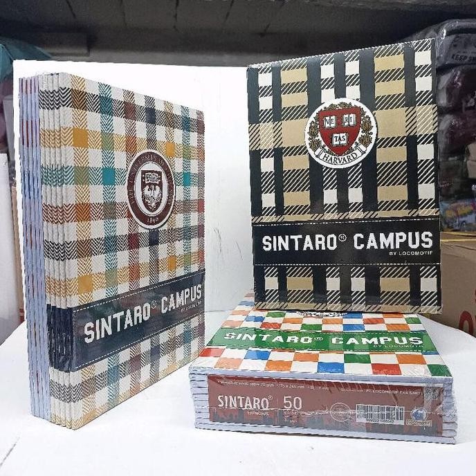 

Buku Tulis Campus / B5 / Ukuran Panjang (10 Buku 50 Halaman) Stationery Paper Kertas