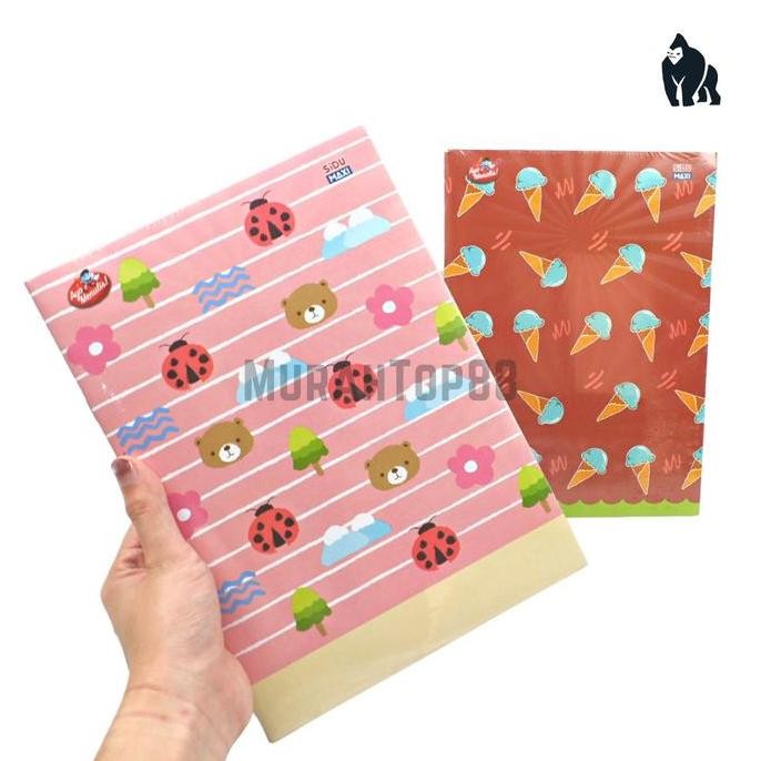 

Buku Tulis Sidu Maxi 42 Lembar Panjang / Buku Sekolah Anak Karakter Sinar Dunia [PER PACK ISI 5 PCS]