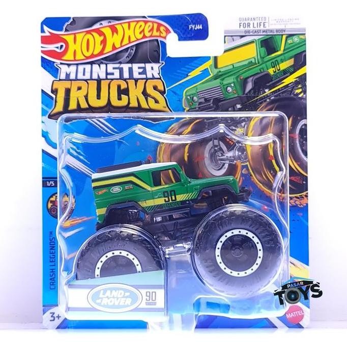 Hot Wheels Monster Trucks Crash Legends Land Rover 90 Defender