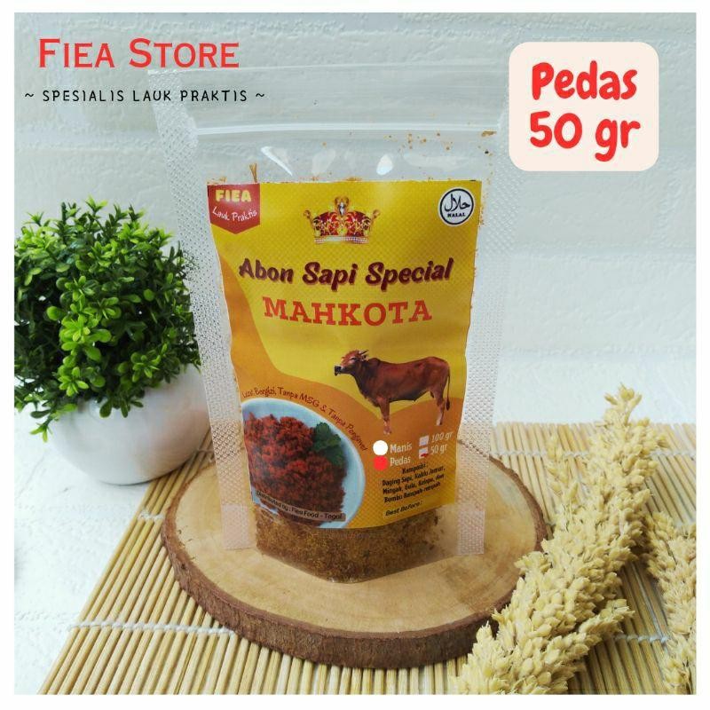 

Lm Abon Sapi Special 100 Gram/ Abon Sapi Rasa Manis Dan Pedas Non Pengawet, Non Msg