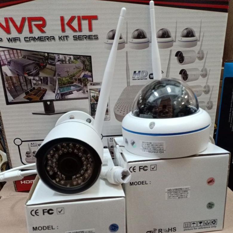 IP CAMERA WIRELESS INDOOR / OUTDOOR UNTUK NVR KIT