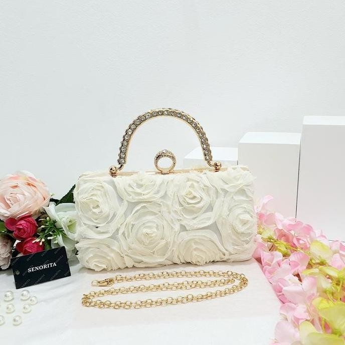 New Tas Pesta Kondangan Wanita Snl 2901-D - Size 22Cm