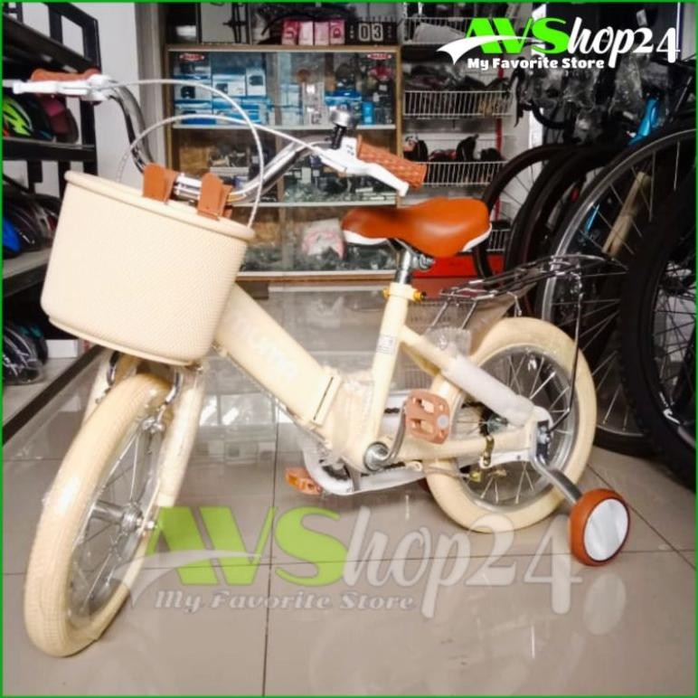 Terlaris Avs Sepeda Anak Lipat Laki Laki Atau Perempuan Vintage Dengan Keranjang