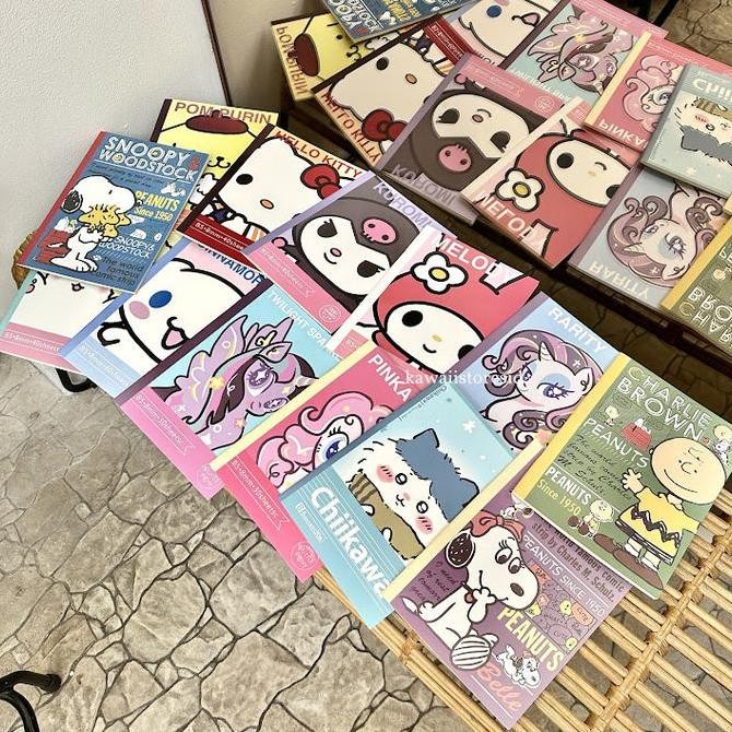 

Buku Tulis Notebook B5 Isi 30 Lembar Karakter Lucu