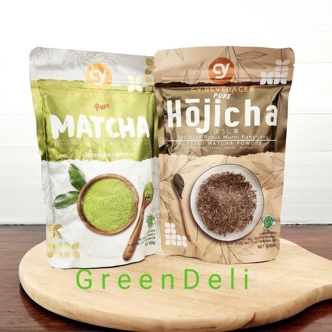 

Promo Cy Pure Hojicha / Roasted Matcha Powder Original Japan - 100G