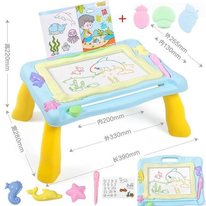 

Promo / Terlaris [TM888]MEJA TULIS MAGNETIC / PAPAN TULIS MAGNETIC /PAINTING BOARD Terbaik