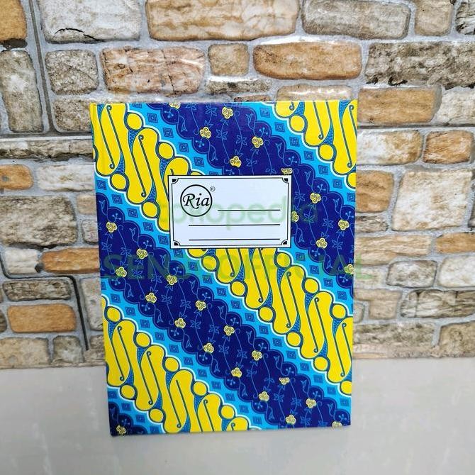 

Buku Tulis Hard Cover Kwarto Ria 100 lembar / lbr / Kuarto