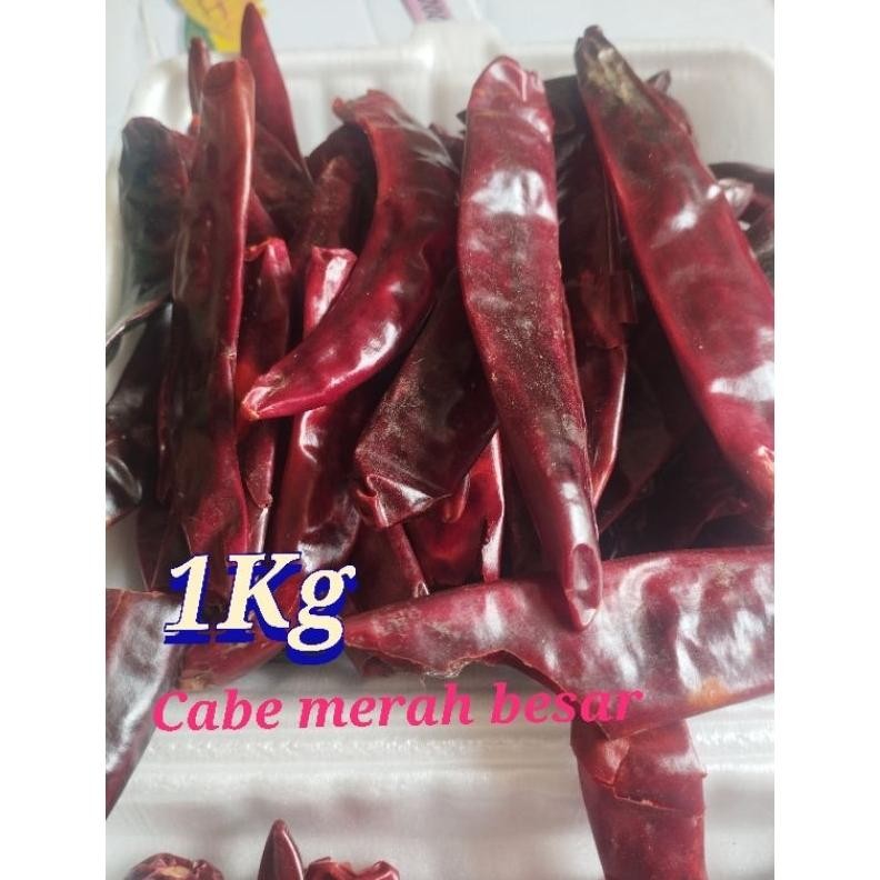 

Efektif Cabe Merah Besar Wonder Hot /Tidak Pedas Paket 1Kg