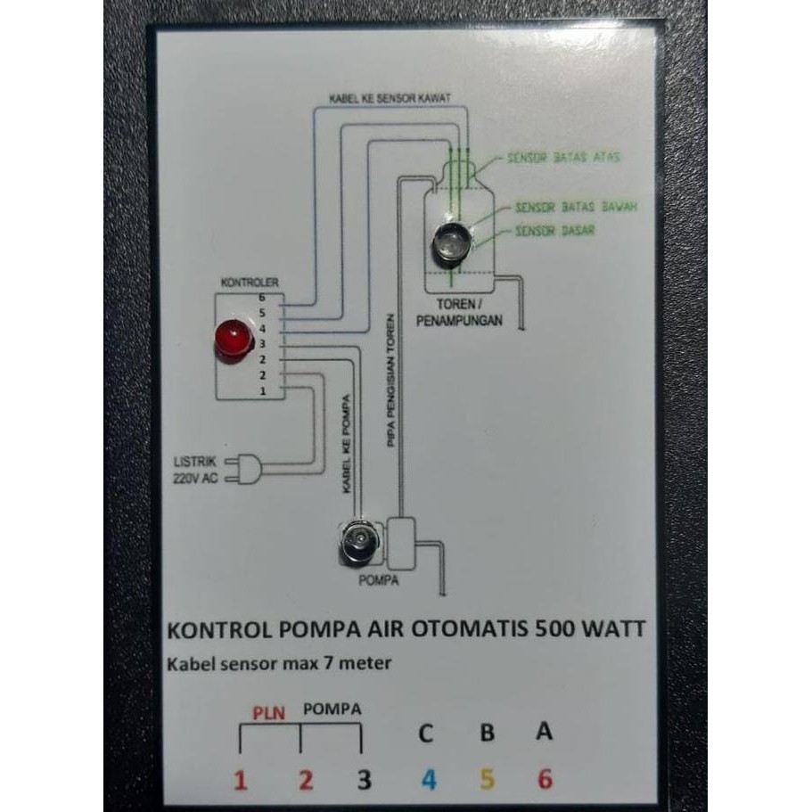 Promo / Terlaris Otomatis Pompa Air/Otomatis Tandon Air Terbaik