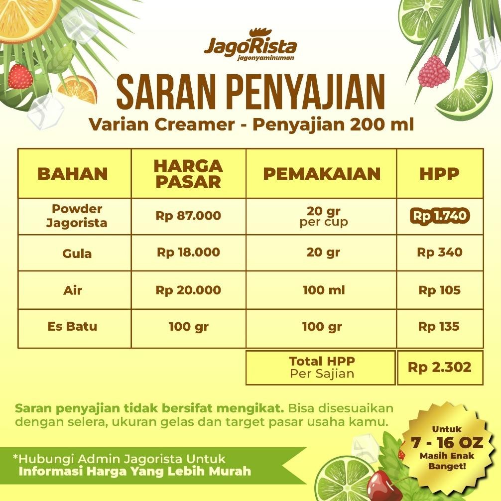 

Sale Jagorista Bubuk Minuman Matcha Latte 1 Kg Kualitas Premium Gold