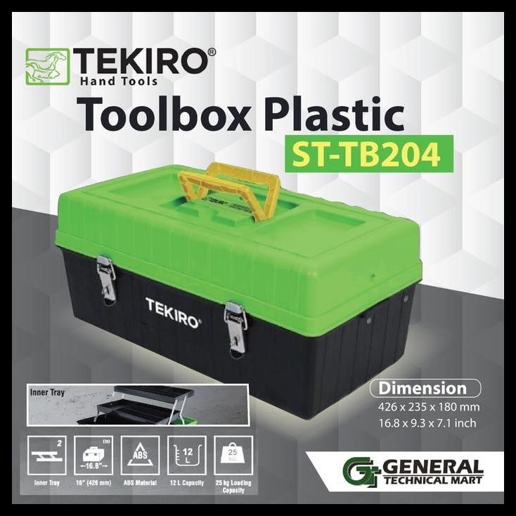 TERMURAH TOOL BOX TEKIRO 3 SUSUN PLASTIC !!!!!!