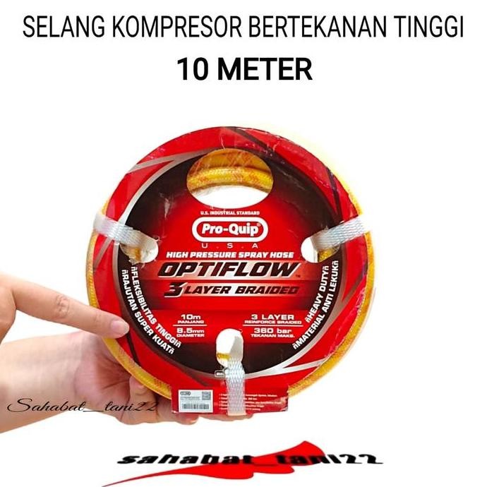 Promo / Terlaris selang kompresor angin selang sprayer selang steam 20mtr BERTEKANAN TINGGI Terbaik