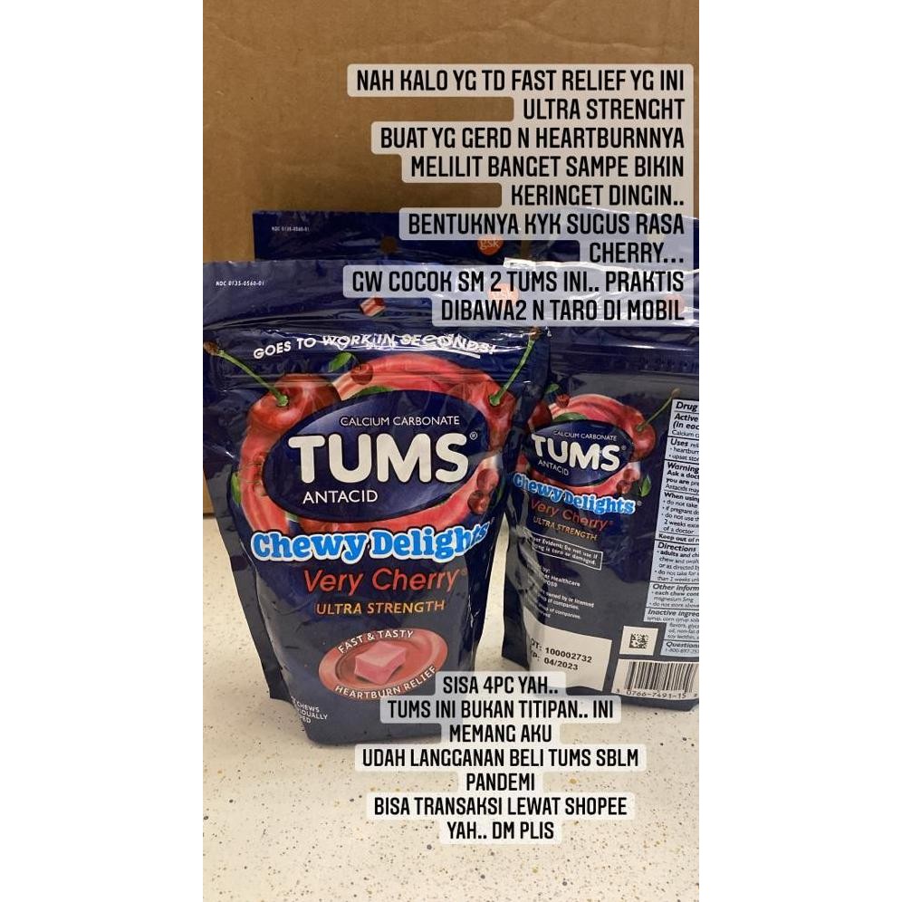 

Tums | Permen | Ultra | Extra | Asam Lambung | Maag | Gerd | Gas Relief | Sugarfree Kualitas Terbaik Harga Termurah