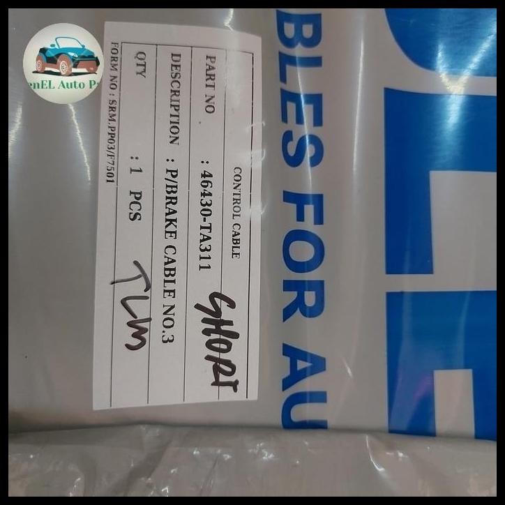 TERBARU KABEL REM TANGAN BAGIAN BELAKANG KANAN/KIRI KIJANG GRAND SHORT