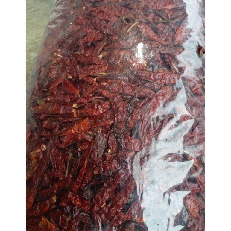 

Terpercaya Ready Kemasan ( 1.Kg ) Cabe Rawit Teja Kering Imfor Kulitas Super Pedas Cocok Untuk Bumbu Seblak