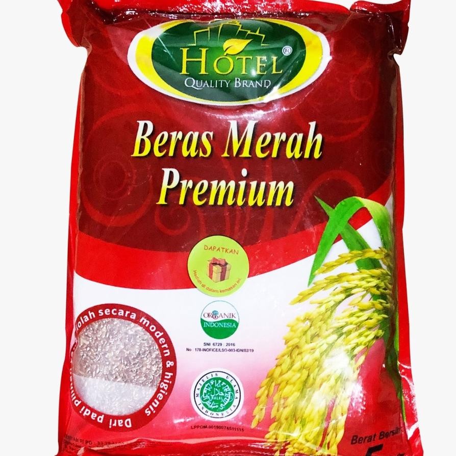 

Hotel Beras Merah 5 Kg