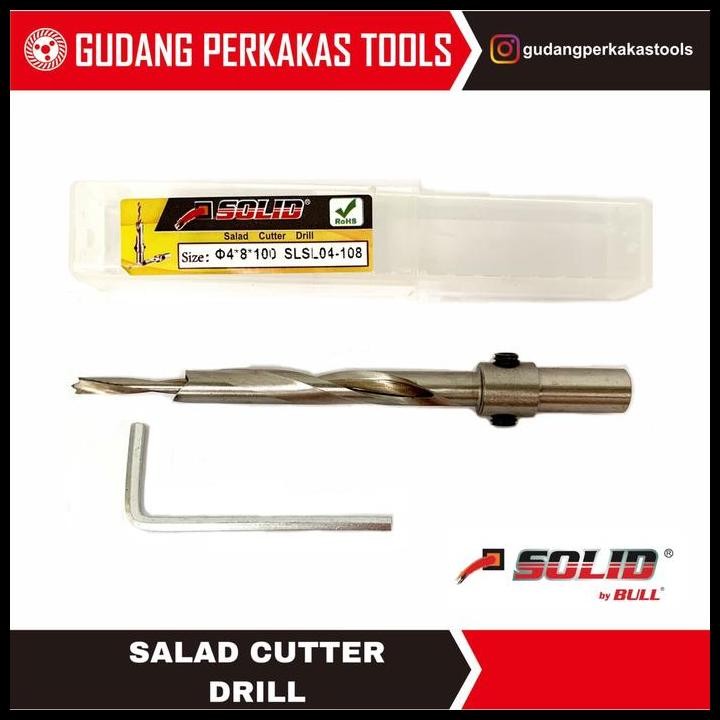 

DISKON SALAD CUTTER DRILL 6X10X100MM SOLID !!!!!!