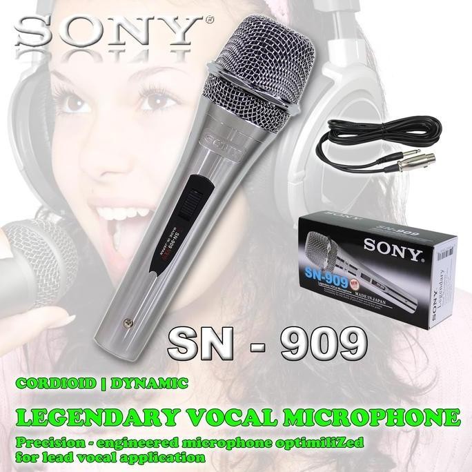 BARU MIC KABEL SONY SN-909 / MICROPHONE CABLE SN909 ORIGINAL