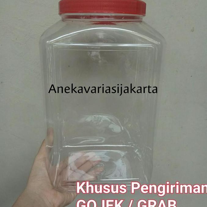 

Toples Kotak 4L / Toples Permen / Toples Plastik / Toples Cupang Kualitas Terbaik Harga Termurah