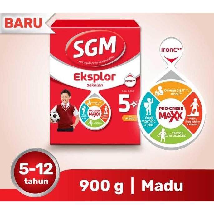 

TERMURAH SGM EKSPLOR TAHAP 5 SUSU ANAK RASA MADU 900GR
