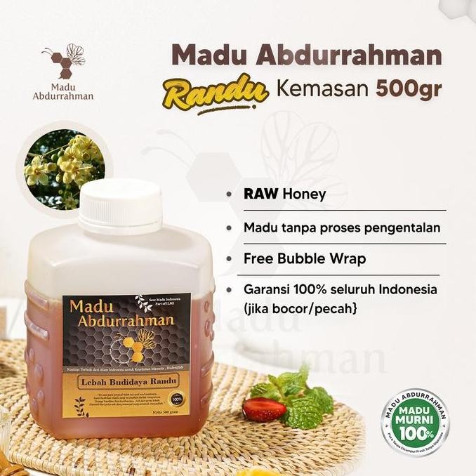 

TERMURAH MADU NEKTAR RANDU ABDURRAHMAN 100% MURNI & ASLI | RAW HONEY BERKUALITAS