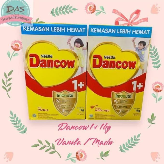 

TERMURAH DANCOW 1+ 1000GR SUSU BUBUK ANAK VANILLA MADU